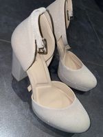 Pumps glitzer beige Grösse 39 