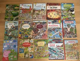 15 Wimmelbuecher verschiedene Themen 