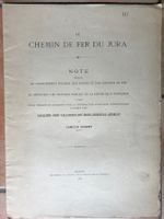 Le chemin de fer du Jura Daillens-Orbe-...  Andelot - 1899