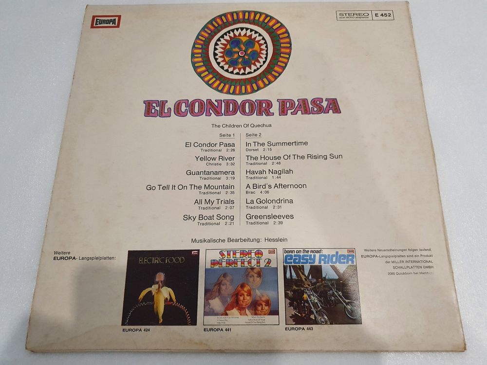 The Children Of Quechua El Condor Pasa Kaufen auf Ricardo