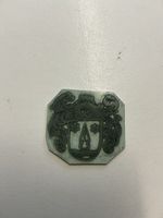 Altes Cliche Motiv „Wappen“ aus Alu und Kunststoff