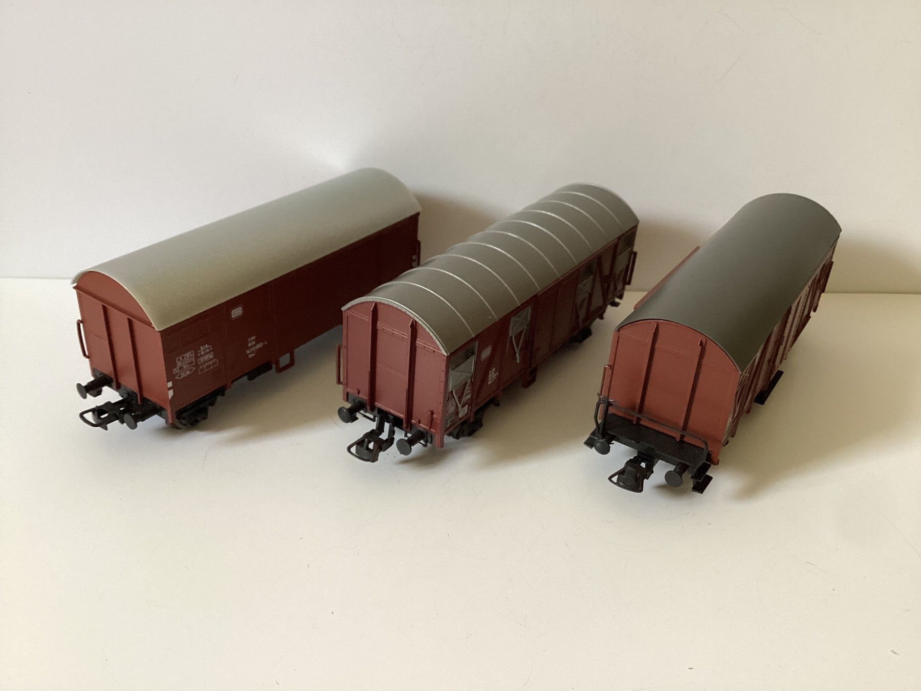 Roco Modellini di ferrovie: Roco Sachsenmodelle Güterwagen DB 1:87 H0 – Usato da Effretikon venduto da simtek_de 1