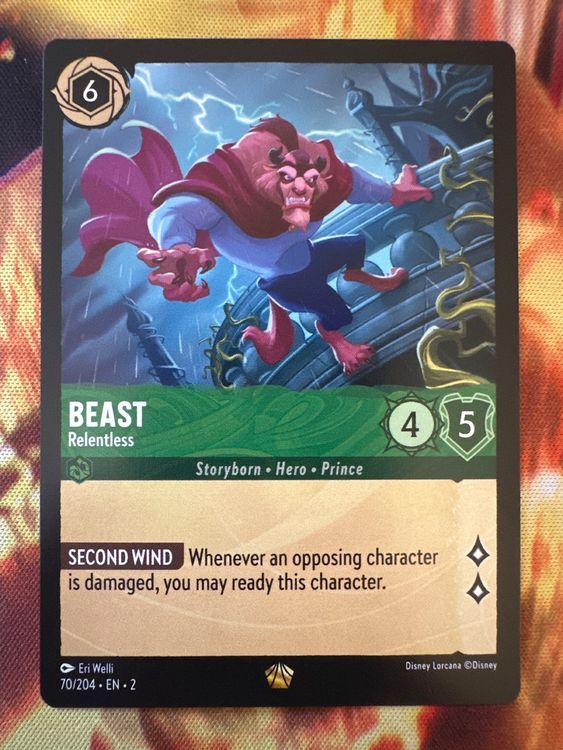 Lorcana Beast - Relentless 70/204 (Neu (gemäss Beschreibung)) in ...