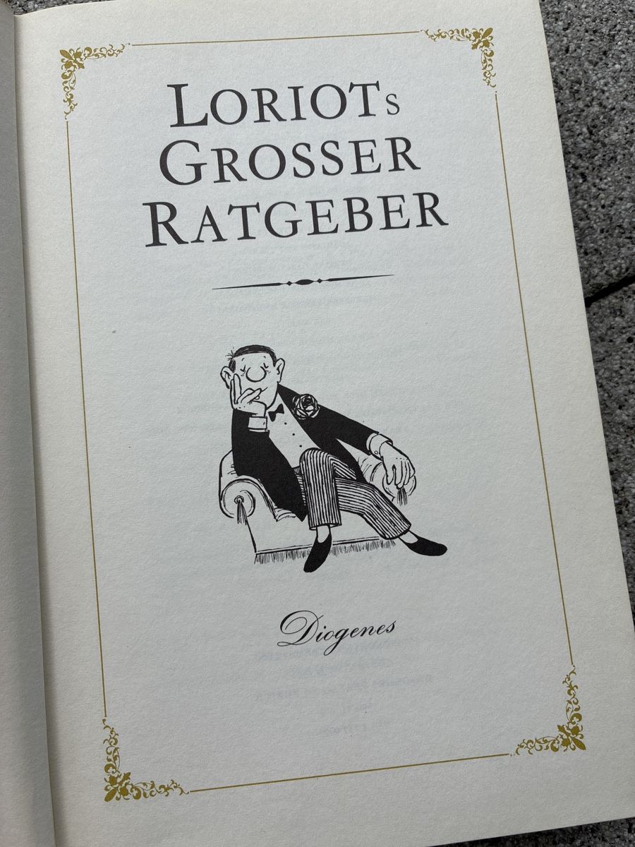 Libri: Loriots grosser Ratgeber – Usato da Männedorf venduto da lachen2011 2