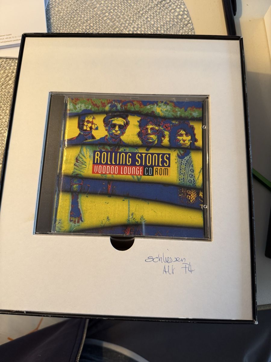 CD & DVD vergini: Rolling Stones CD Rom 1995 – Usato da Basel venduto da Stars12355 2