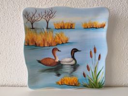 CHASTAGNER LIMOGES Assiette en porcelaine / Porzellan Teller
