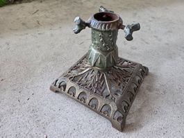 Antiker Metall Christbaum Baum Ständer