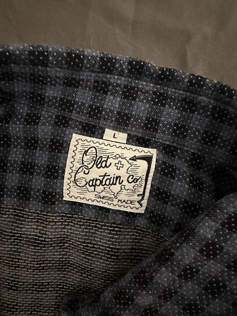 Camicie: Old Captain Flanellhemd – Größe L – Usato da Zürich venduto da jak_89nh 2