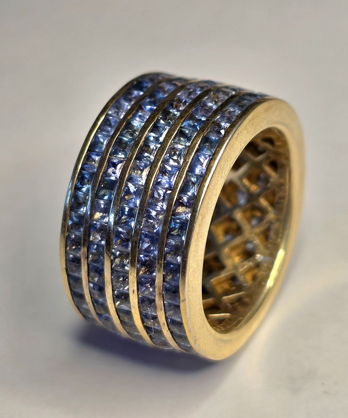 Anelli: Safir Ring – Nuovo (secondo la descrizione) da Zürich venduto da adriben 7