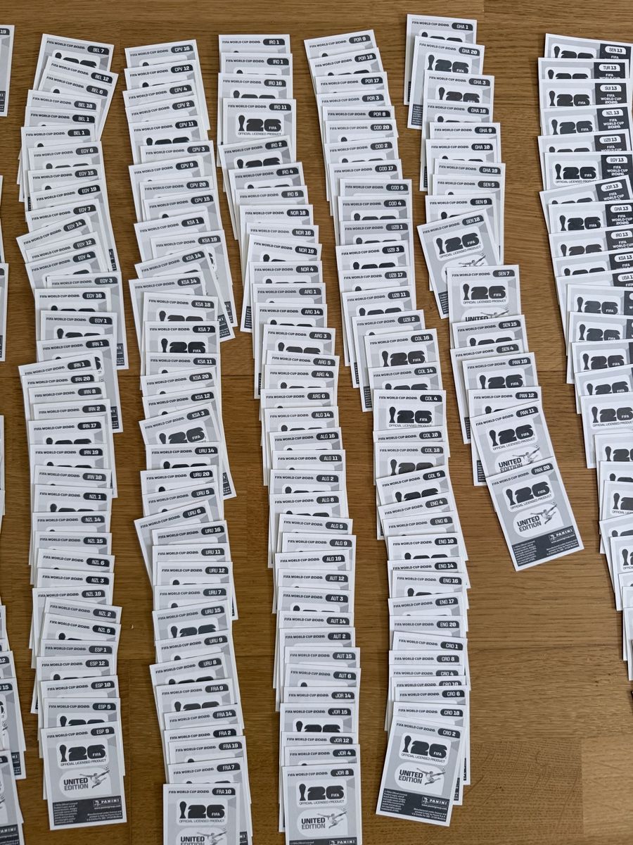 Panini Carte collezionabili: Panini WM 2026 348 Stcker Bilder – Nuovo (secondo la descrizione) da Basel venduto da Xela86 2