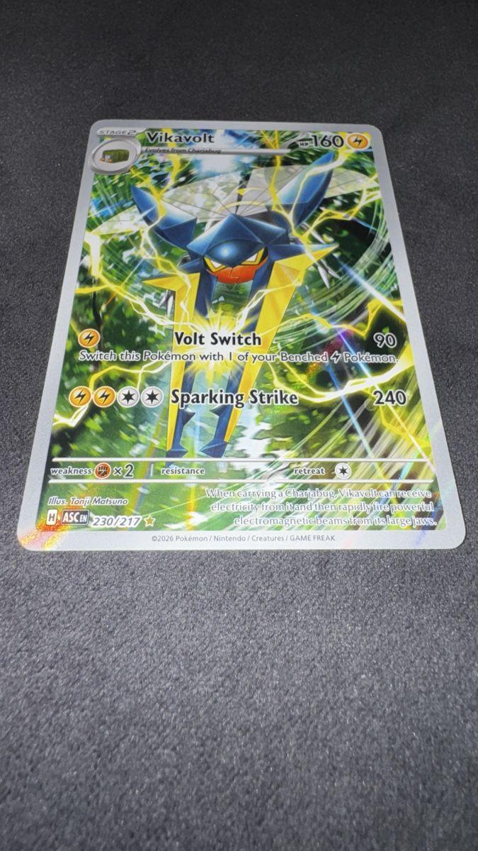 Pokémon Carte collezionabili: Vikavolt 230/217 - EN – Nuovo (secondo la descrizione) da Turbenthal venduto da PHANTOMVAULT
