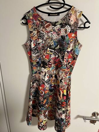 Buntes Kleid Gr. S
