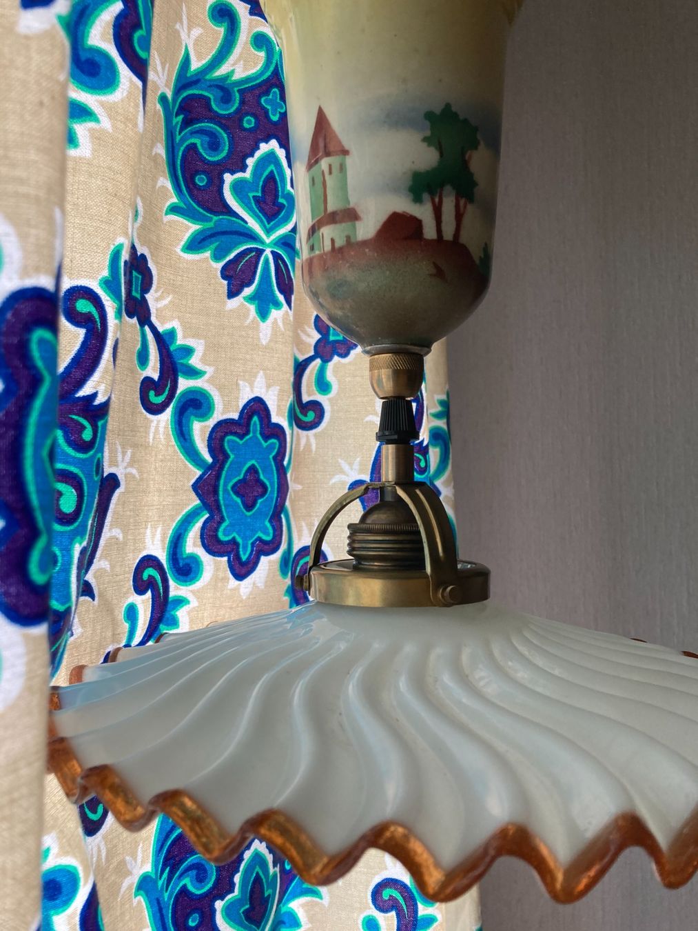 Lampadari & plafoniere: Antike Decken  Zug Lampe – Usato da Plasselb venduto da lululuca 3