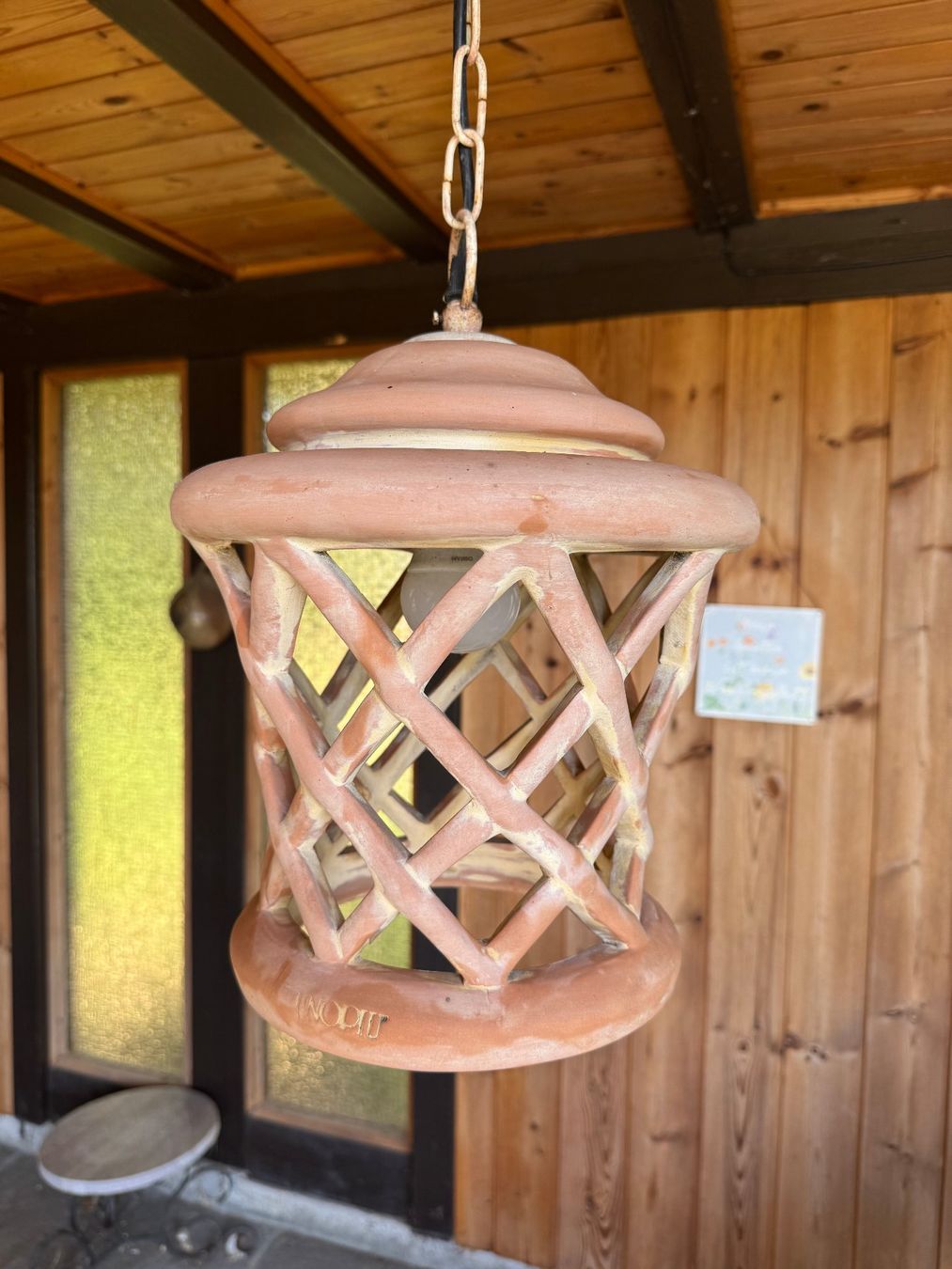 Lampadari & plafoniere: Gartenhängelampe aus Ton – Usato da Oberrohrdorf venduto da ker_5h67