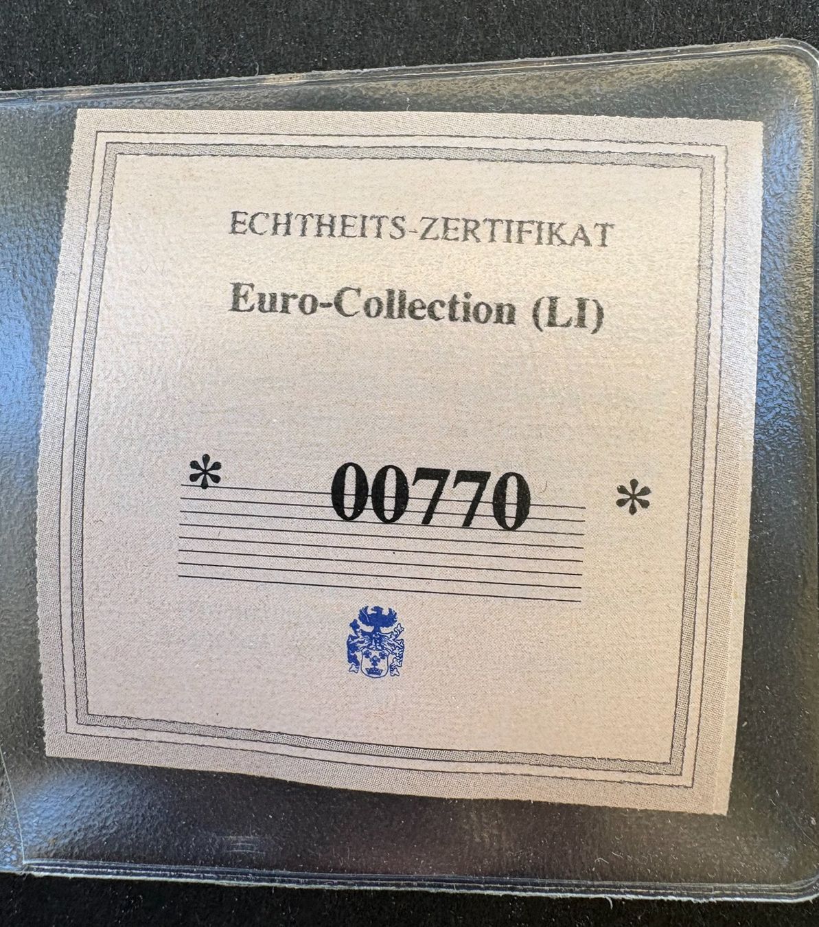 Toutes les monnaies: 2 EURO LICHTENSTEIN 2005 MIT ECHTHEITSZERTIFIKAT – Neuf avec emballage d'origine à Ostermundigen par crazy-horse-1840 1