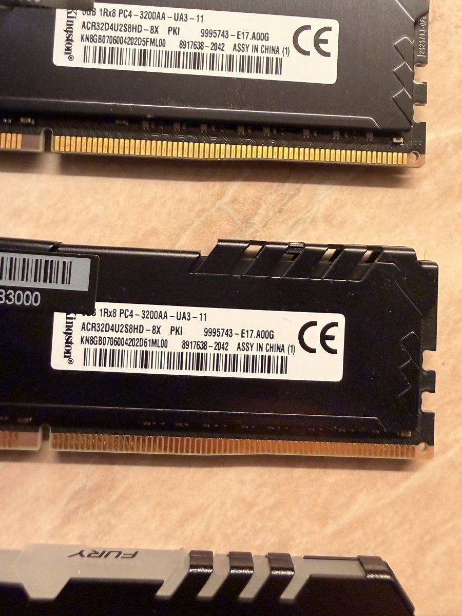 Kingston Memoria / RAM: Memoria Ram da 8Gb ddr4 Hyperx/crucial – Usato da Bioggio venduto da Alexx2003 3