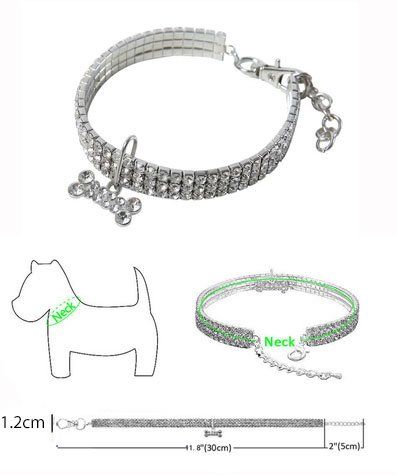 Nastri decorativi: Halsband, Hunde, Strass, Crystal – Nuovo e nell'imballaggio originale da Dagmersellen venduto da mar_h5rk 1