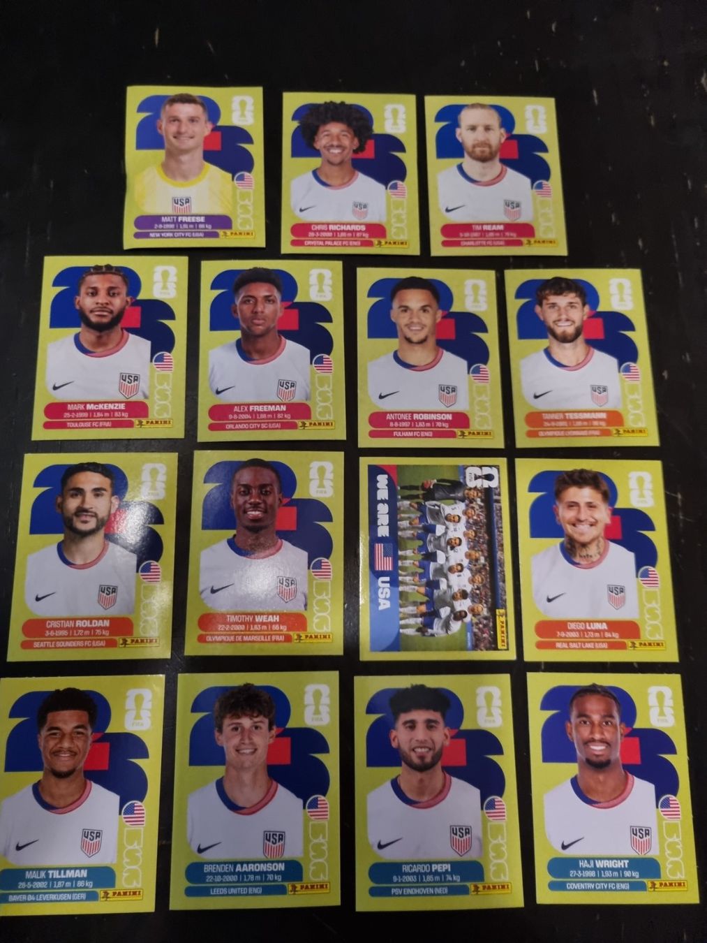 Panini Sammelbilder & Trading cards: Panini Sticker 15 Stk. USA – Neu (gemäss Beschreibung) aus Kaiseraugst von muggel27