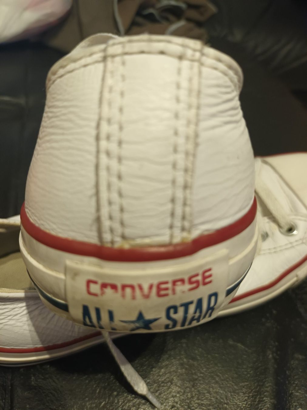 Converse Scarpe da uomo: Chaussures CONVERSE ALL STAR VRAI CUIR – Usato da Bevaix venduto da MD1967 3