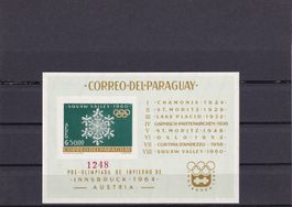 Prä-Olympiade Innsbruck 1964