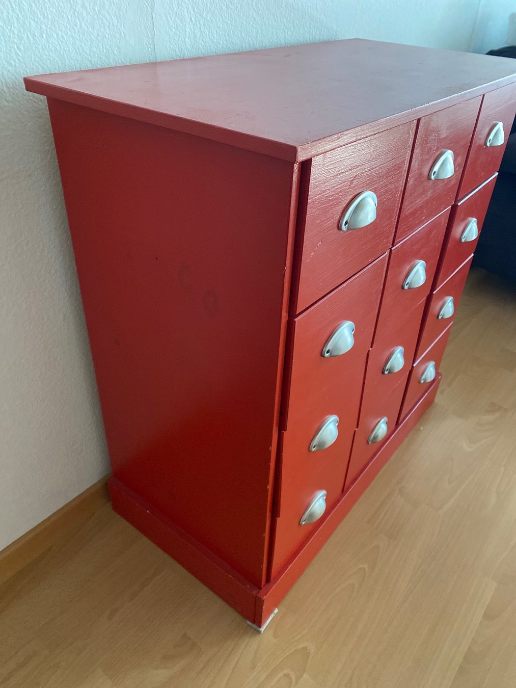 Kommoden: Meuble commode rouge – Gebraucht aus La Neuveville von e_perriard 2