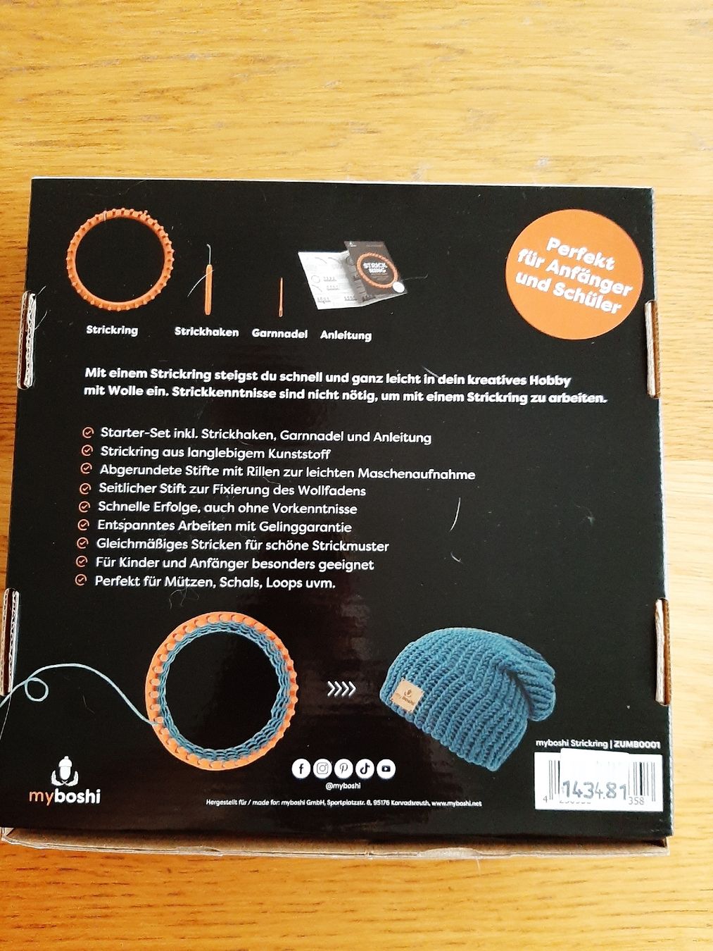 Schnittmuster: Strick Ring von myboshi – Neu und originalverpackt aus Vaduz von Saphira015 1