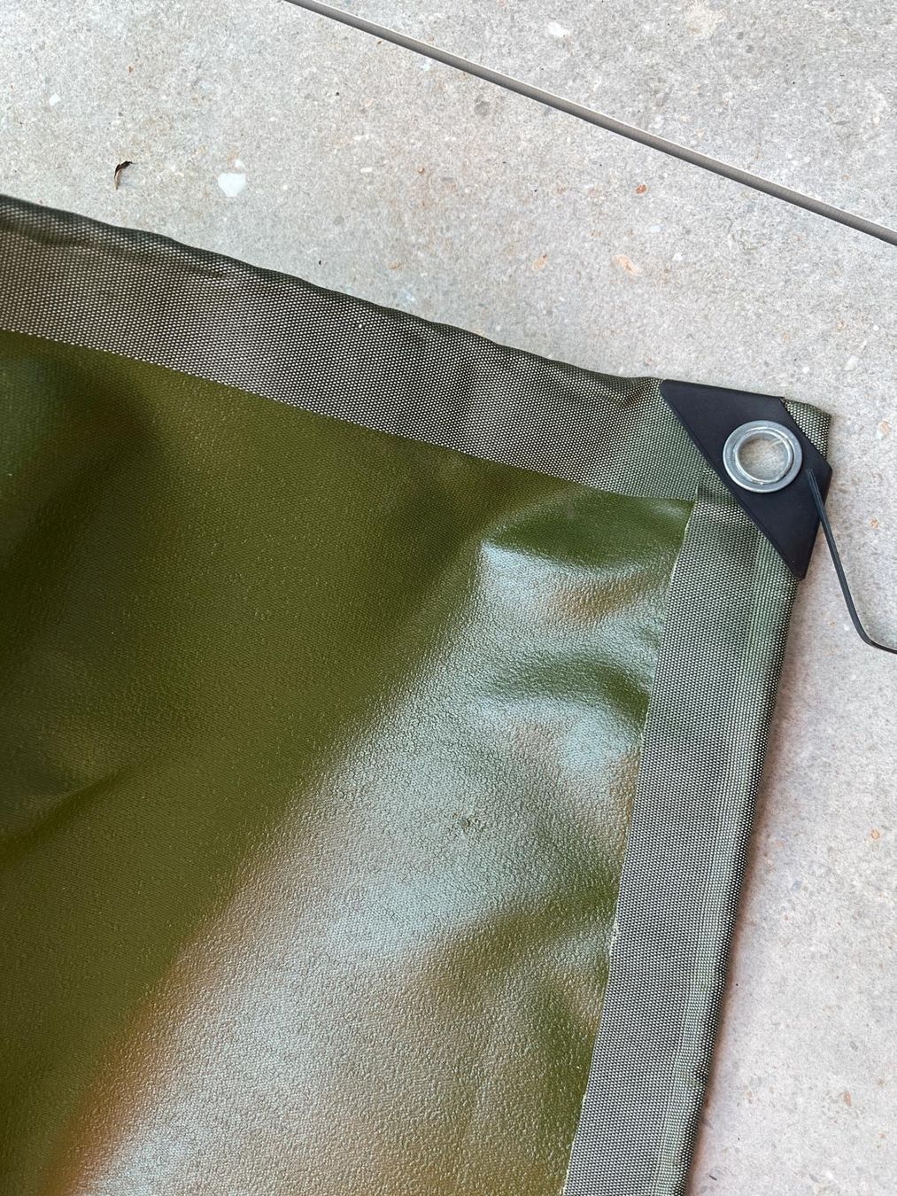 Sonstiges zu Militär: Militärblache Abdeckplane Zeltplane 244 x 192 – Neu (gemäss Beschreibung) aus Berneck von inamoktal 3