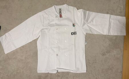 Disney Ratatouille Chef Jacket, L.size, New with Tags!