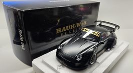 1:18 Porsche RWB 993 (Matt Black/Gold Wheels) Rar! AutoArt