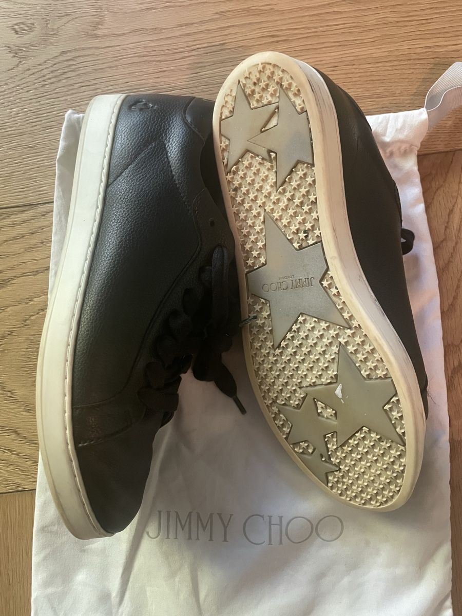 Jimmy Choo Scarpe da donna: Timeless Jimmy Choo leather sneakers - size 38.5 – Usato da Zürich venduto da Fredsgaard 4