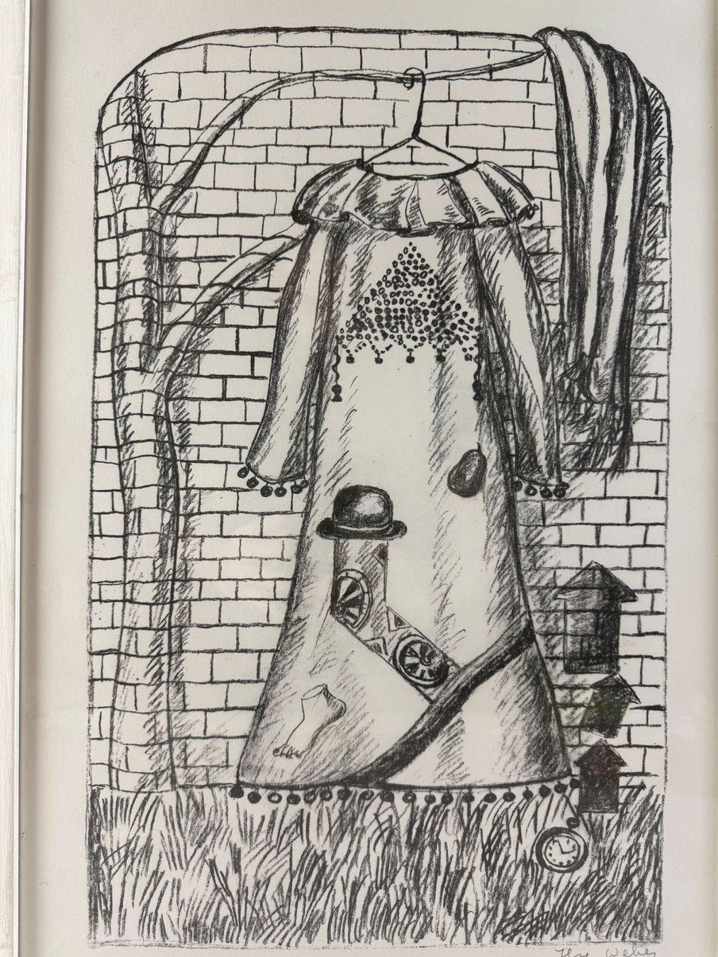Grafiken & Lithographien: Ilse Weber (1908–1984) Lithographie Handsigniert – Gebraucht aus Schaffhausen von  2