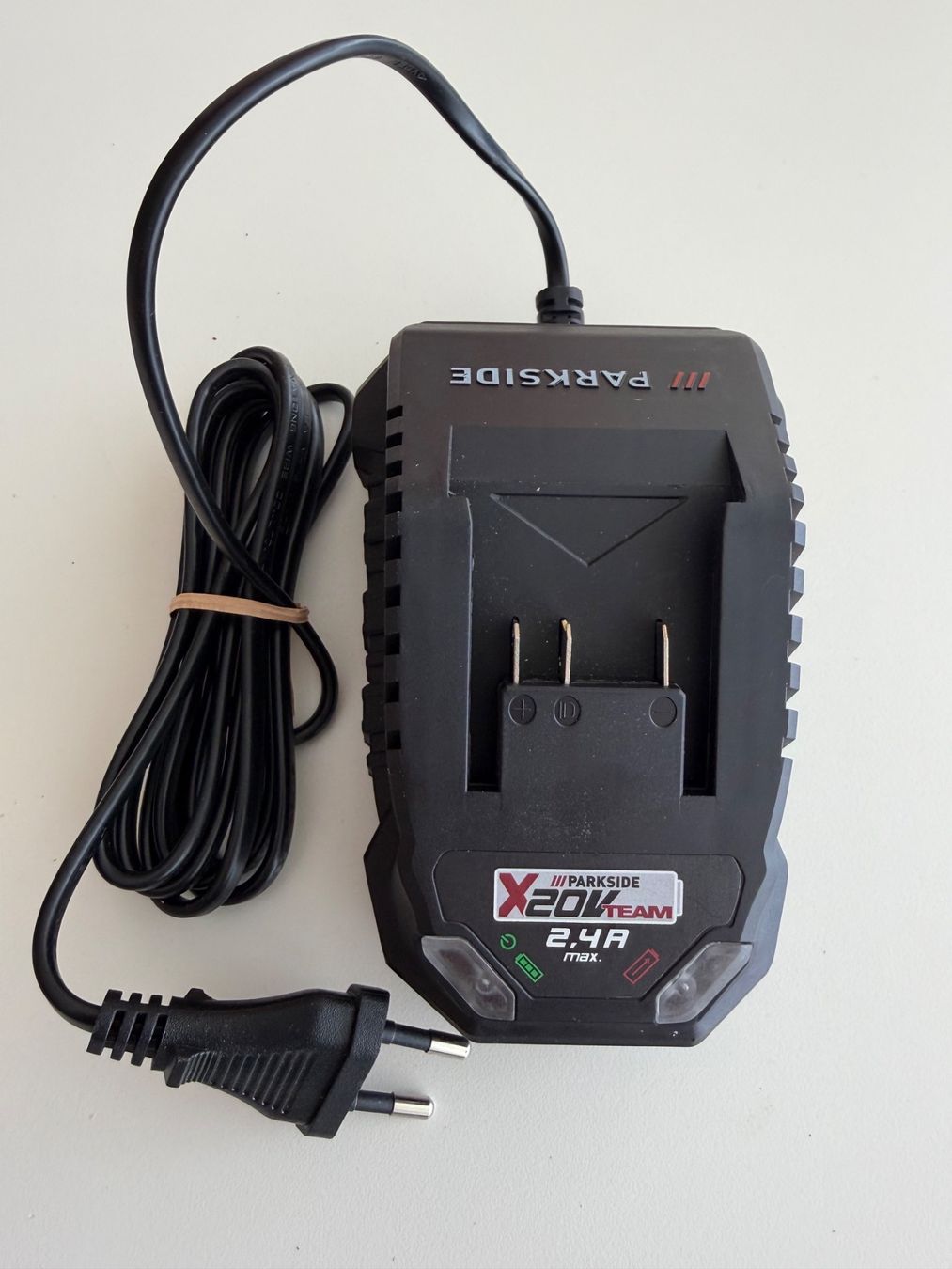 Parkside Caricatori & Batterie: Parkside chargeur 20 V – Nuovo e nell'imballaggio originale da St-Gingolph venduto da GoldenKeys