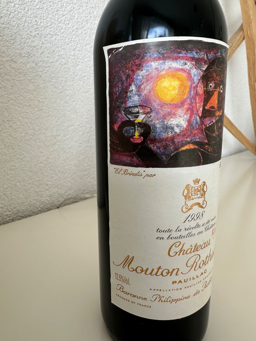 Mouton Rothschild Vino: Château Mouton Rothschild 1998 – Nuovo (secondo la descrizione) da Yens venduto da Rilou80 2