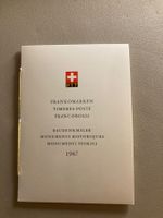 Briefmarkenheft PTT 1967, Baudenkmäler M862 M865
