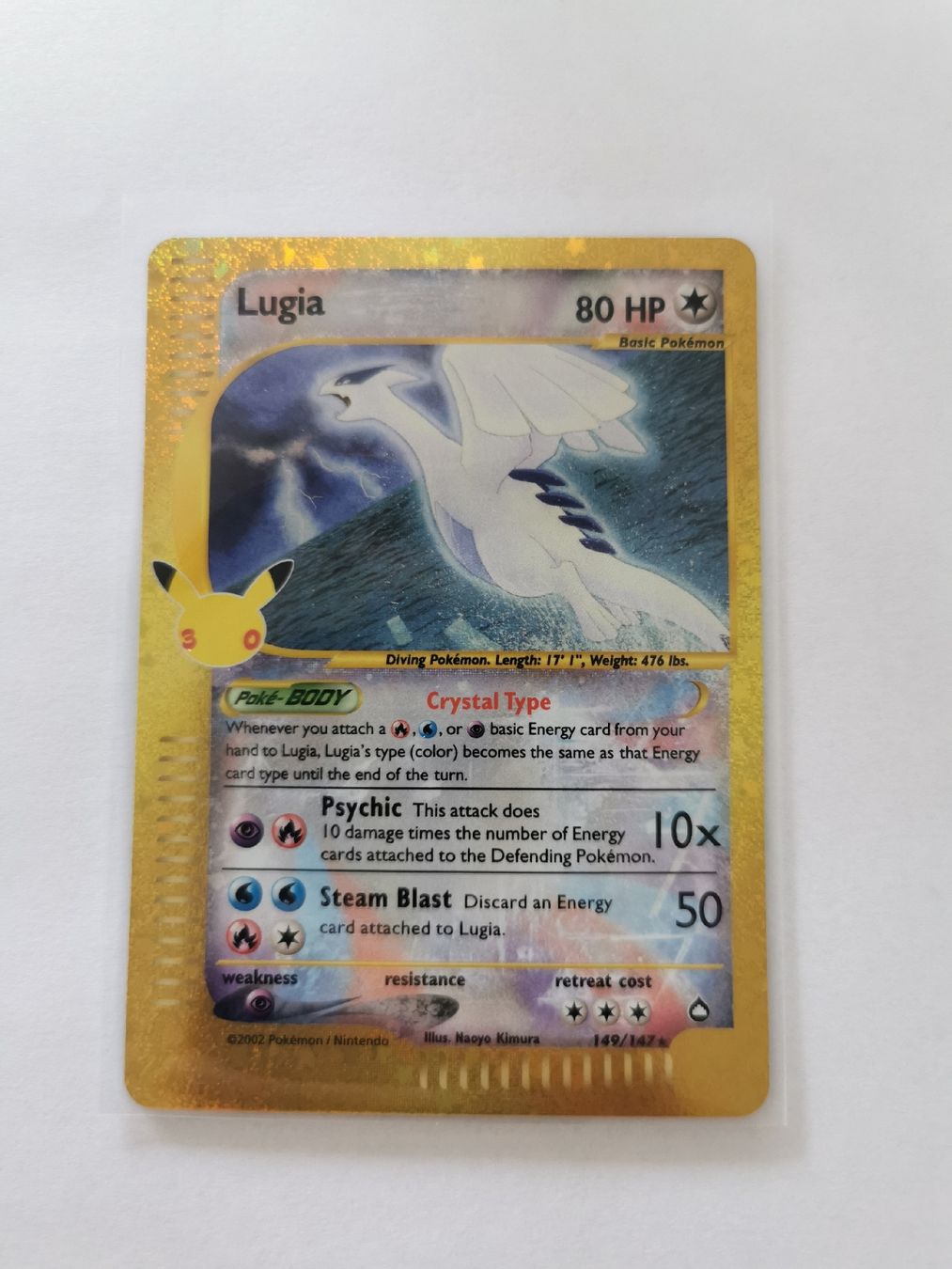 Pokémon Carte collezionabili: 30th anniversary Lugia – Nuovo (secondo la descrizione) da Kaiseraugst venduto da hin_c5xn