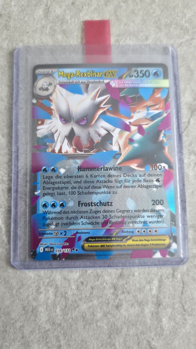 Pokémon Carte collezionabili: Mamutel & Flunschlik Full Art / Mega-Voltenso & Rexblisar Ex – Nuovo (secondo la descrizione) da Rorschach venduto da Craint 4