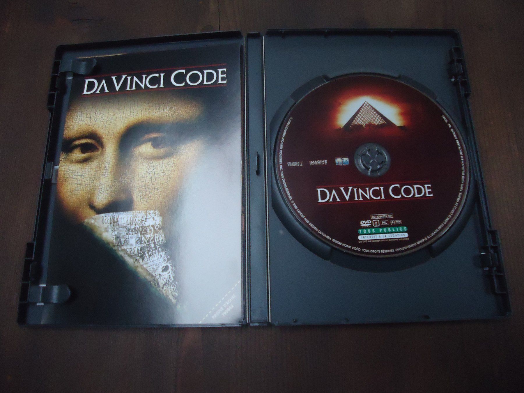 Tutti i DVDs: DVD - Da Vinci Code – Usato da Vessy venduto da mafabe 2
