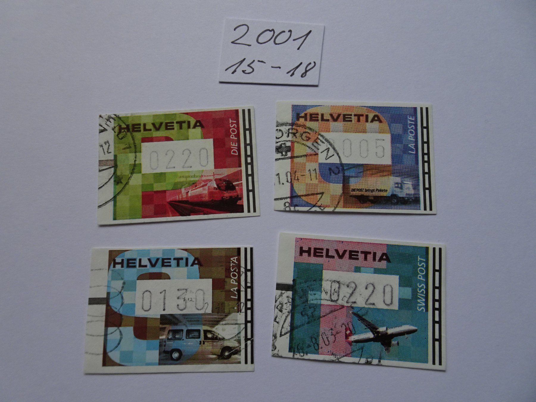 Tous les timbres: ATM-Typ 2001 – D'occasion à Aadorf par Chnorli-Furz
