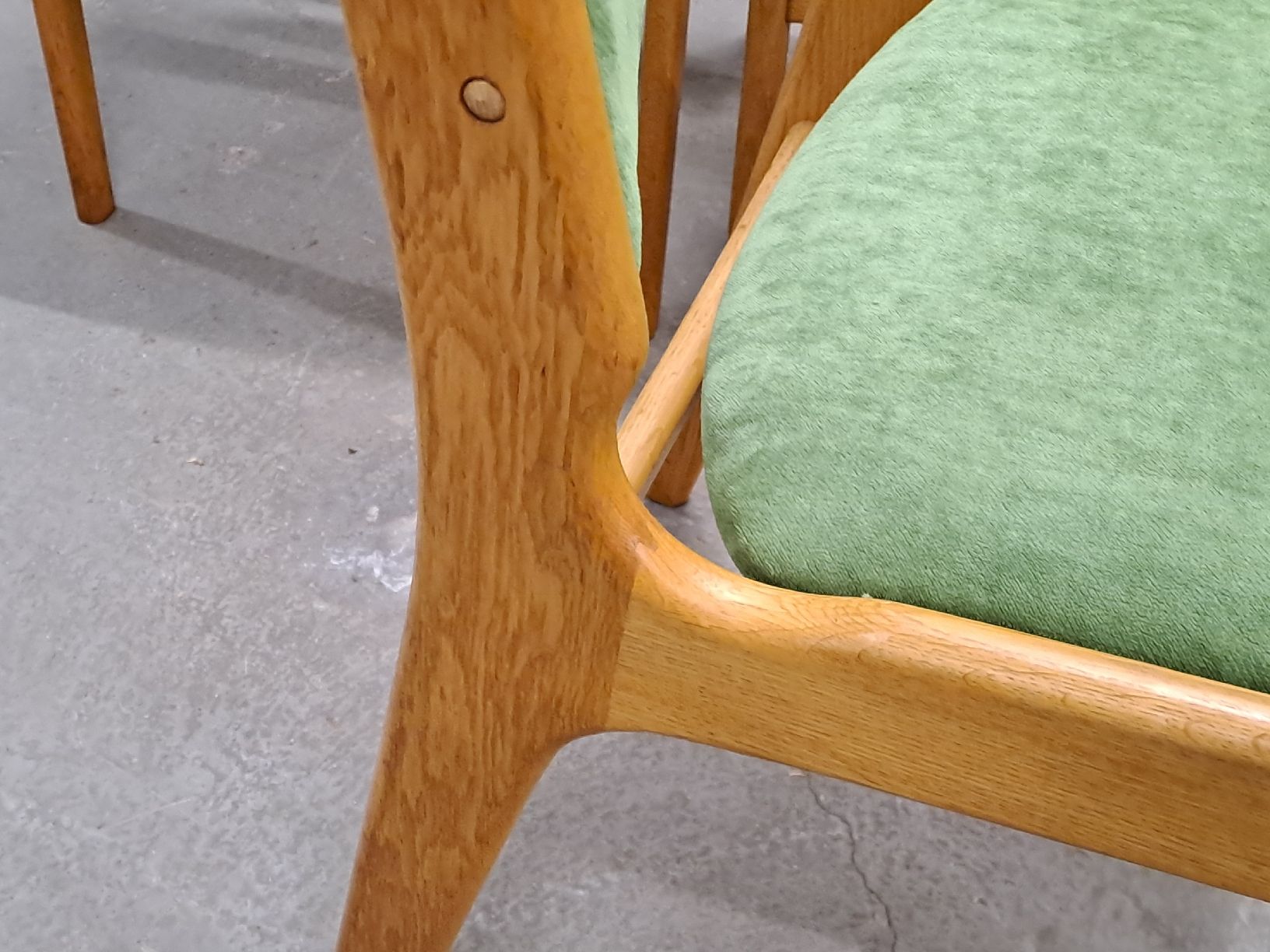 Sedie: 8 chaises danoises vintage design E. Buch 1960 – Usato da Le Grand-Saconnex venduto da danmarin 4