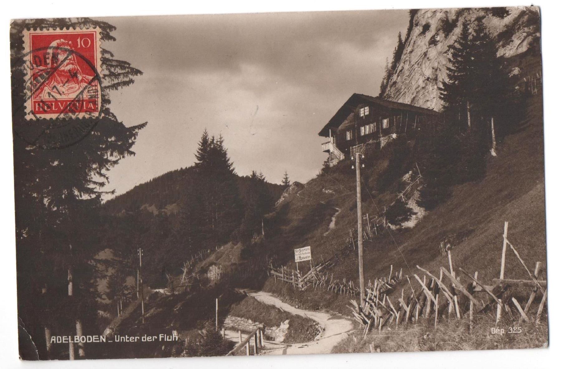 Cartes postales: ADELBODEN Unter der Fluh – D'occasion à Jona par philajona