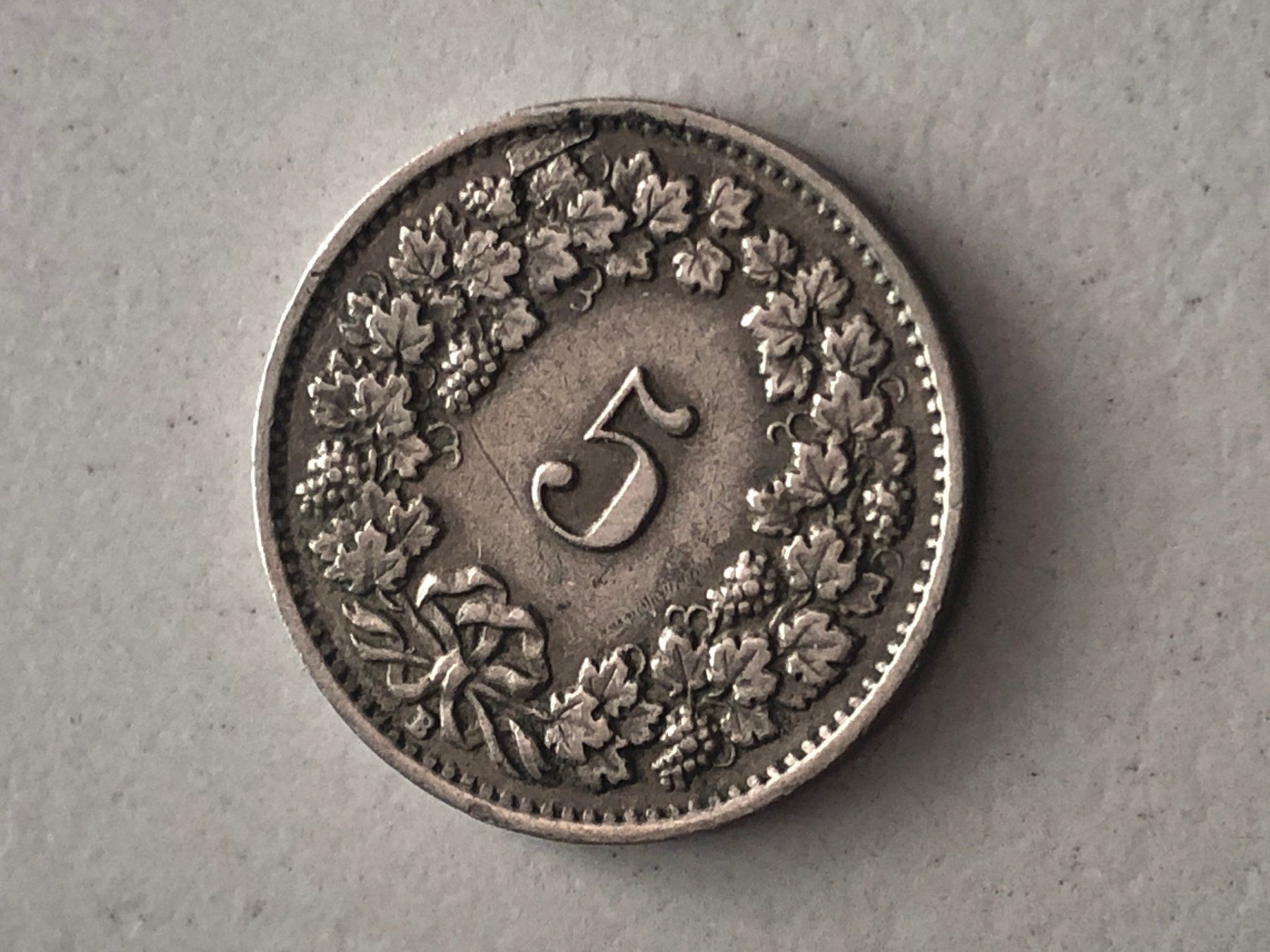 Toutes les monnaies: Abart 5 Rp. 1950 – D'occasion à Schötz par Odpa 2