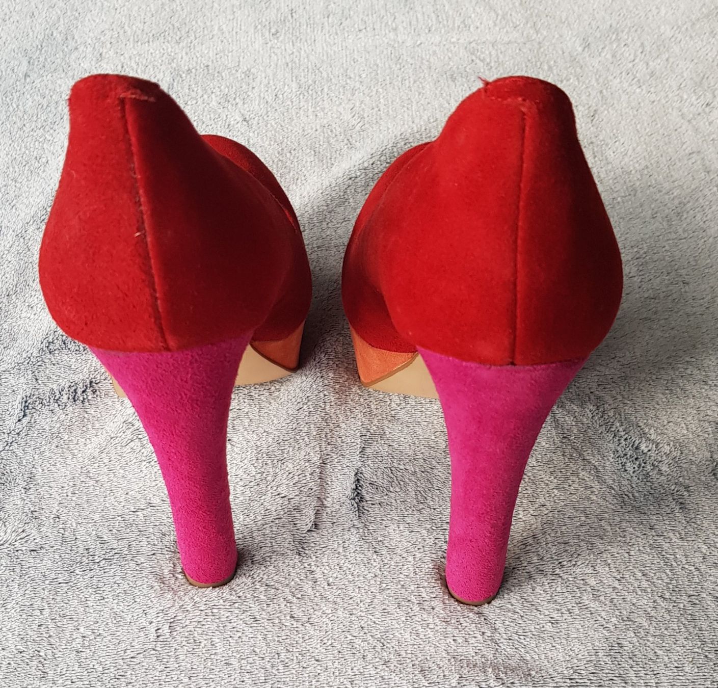 Steve Madden Damenschuhe: Ausgefallene Steve Madden Pumps aussen Echtleder 38 – Gebraucht aus Schlatt TG von Pfusi3 5