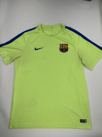 Barcelona Fussball Trikot Neon-Gelb,