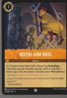 TCG LORCANA DIE TINTENLANDE 3INK De 25 Befehl Vom Boss