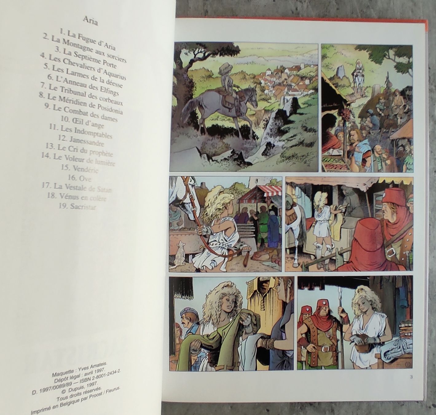 Fumetti: ARIA 19. Sacristar (EO) – Usato da Biel/Bienne venduto da pijama 4