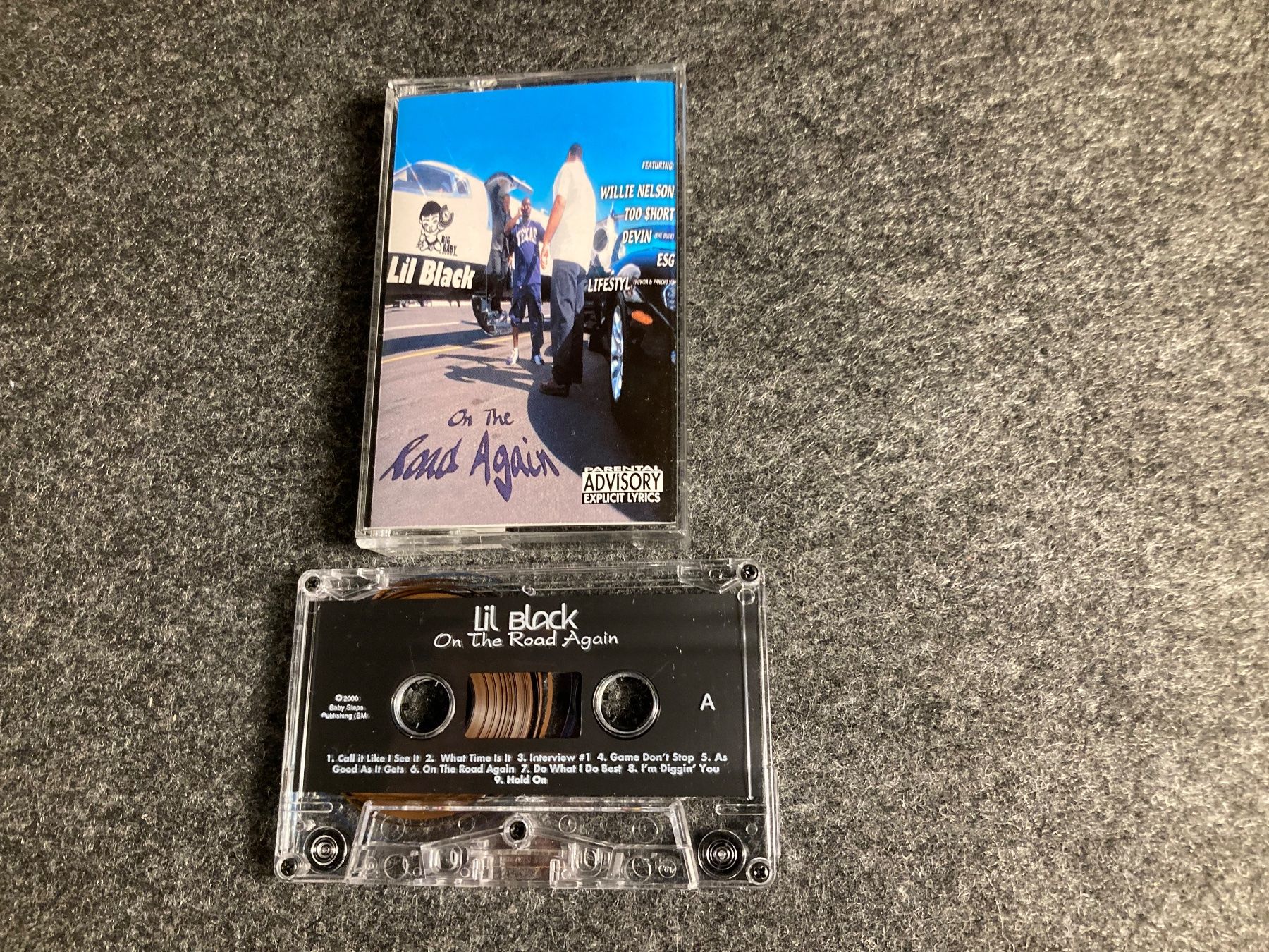 Musicassette: Lil Black - On The Road Again (MC) – Nuovo (secondo la descrizione) da Fribourg venduto da Karushi 3