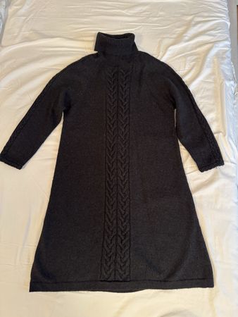 Designers Remix Wool Roll Neck Dress, Size S, Fall Style