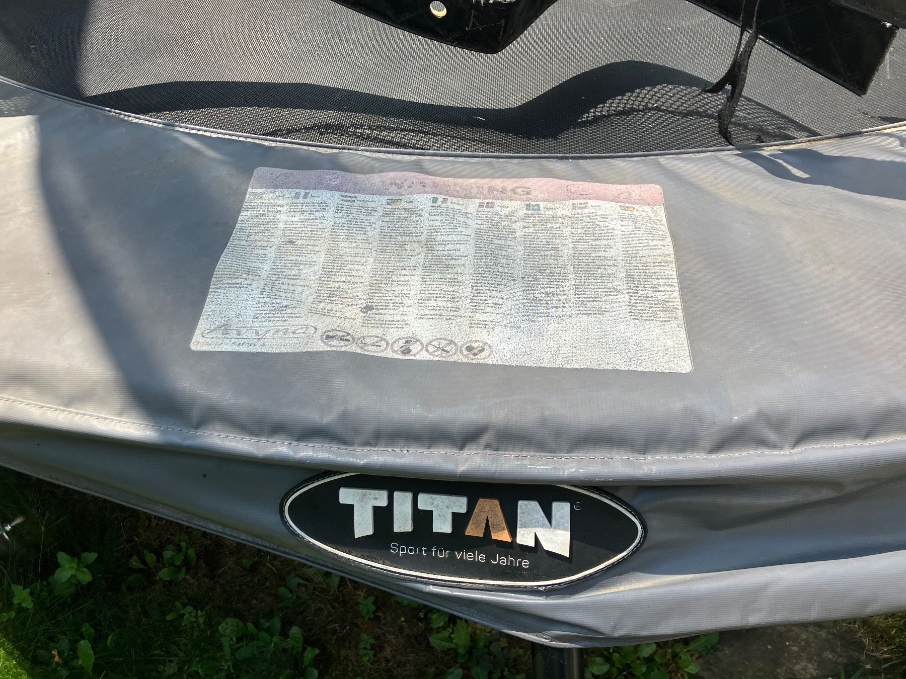 Trampoline: Trampolin TITAN inkl. Fangnetz – Gebraucht aus Bubikon von tokidoki 2