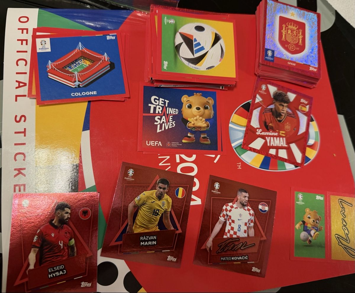 Topps Carte collezionabili: Euro 2024 Topps Stickers – Nuovo (secondo la descrizione) da Petit-Lancy venduto da ste_tp68
