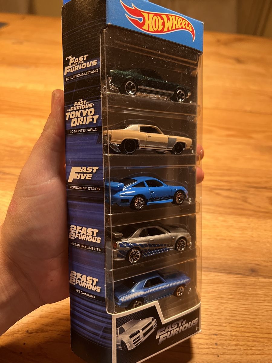 Hot Wheels Modellini d'auto: Hotwheels Fast&Furious Modellautoset – Nuovo e nell'imballaggio originale da Hagneck venduto da Stejobe 1